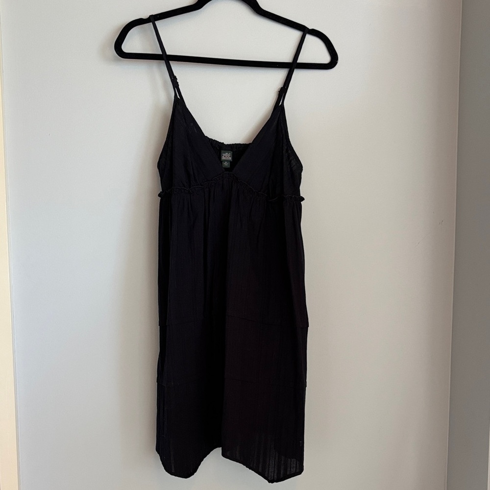 Wild Fable Black Strappy Dress